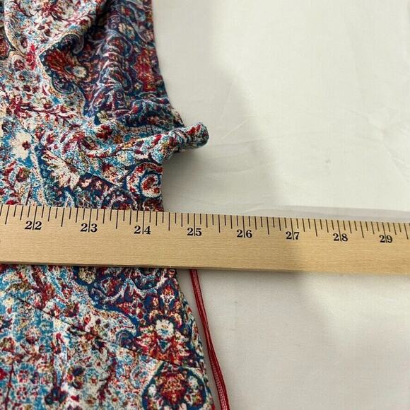 Cynthia Rowley Women's Plus Size Paisley Print Swing Dress Size 3X Boho NEW - Picture 7 of 8